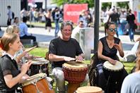 On 14 May 2022, Hochschule Düsseldorf – University of Applied Sciences (HSD) could finally celebrate its 50th anniversary – and the response exceeded everything all organisers had hoped for: Several thousand people came to celebrate during the day and well into the night, creating a unique atmosphere on campus and enjoying wonderful weather.